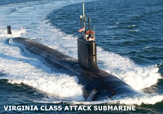 Virginia Class U.S. Attack Submarine